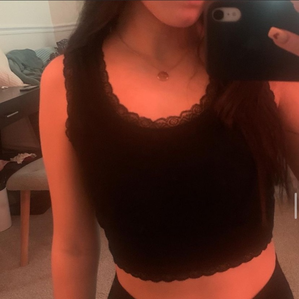 lace tank top